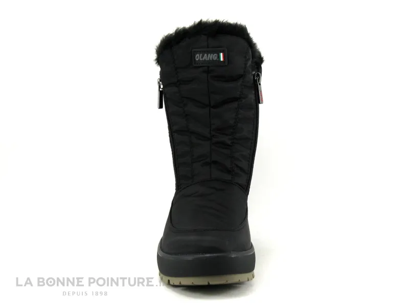 Achat chaussures Olang Femme Botte Pluie Neige, vente Olang MONICA OC TEX Noir Botte neige Femme