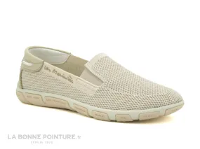 Achat chaussures TBS Femme Chaussure en Toile, vente TBS JOESSAN C7G73 - Basket slip-on beige Femme - Chine Lin