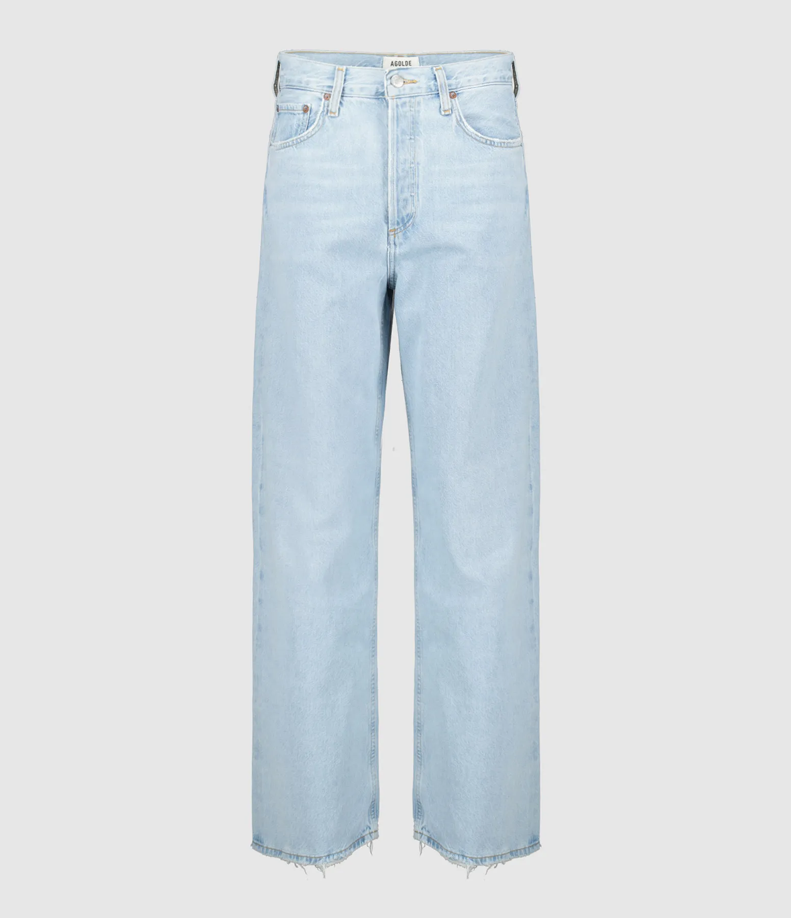 AGOLDE Partager  Jean Low Slung Baggy Denim Bleu  