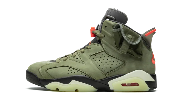 Air Jordan 6 Travis Scott Medium Olive