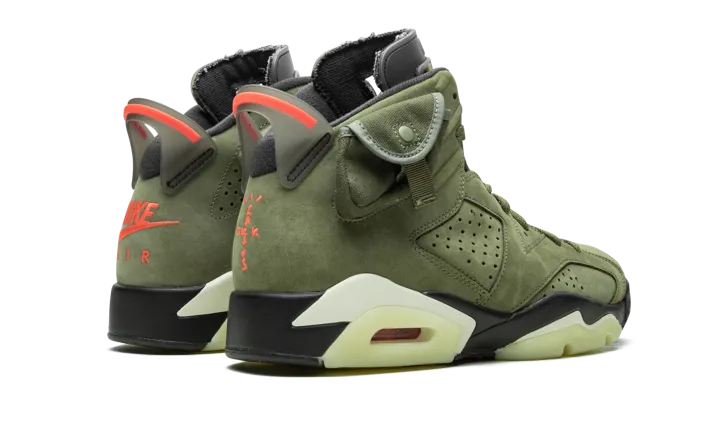 Air Jordan 6 Travis Scott Medium Olive