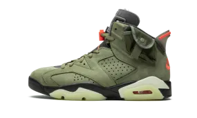 Air Jordan 6 Travis Scott Medium Olive