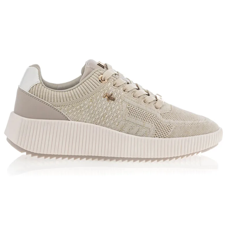 Baskets / sneakers Femme Beige Mexx : Baskets / Sneakers . Besson Chaussures