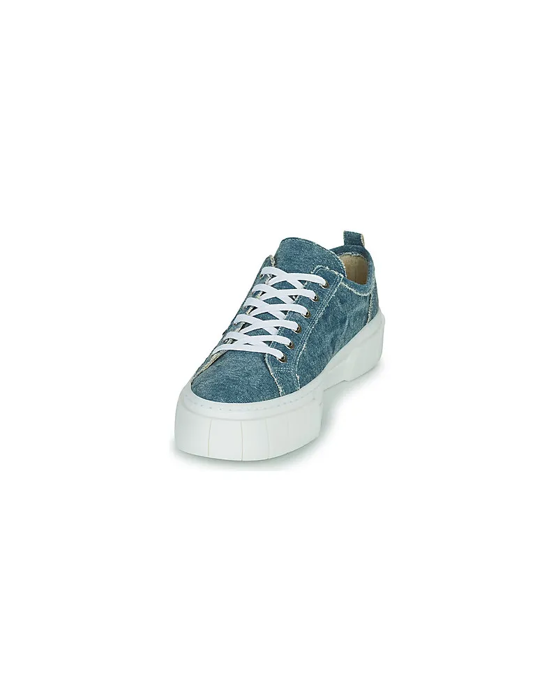 Baskets basses femmes Regard NICE V2 TOILE JEAN Bleu