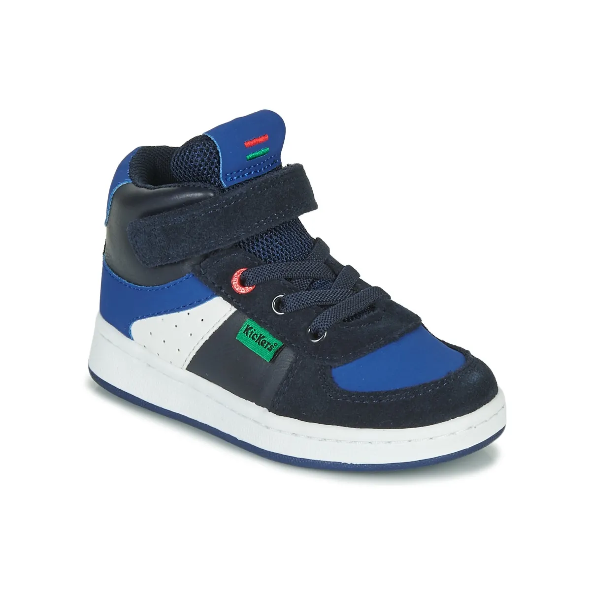 Baskets mode Kickers bilbon bb mid bleu