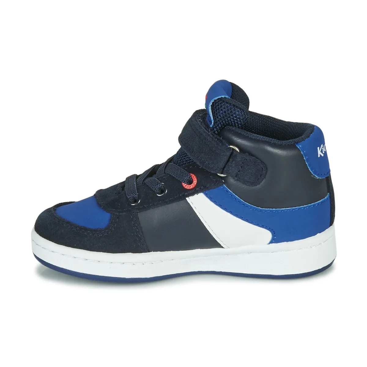 Baskets mode Kickers bilbon bb mid bleu