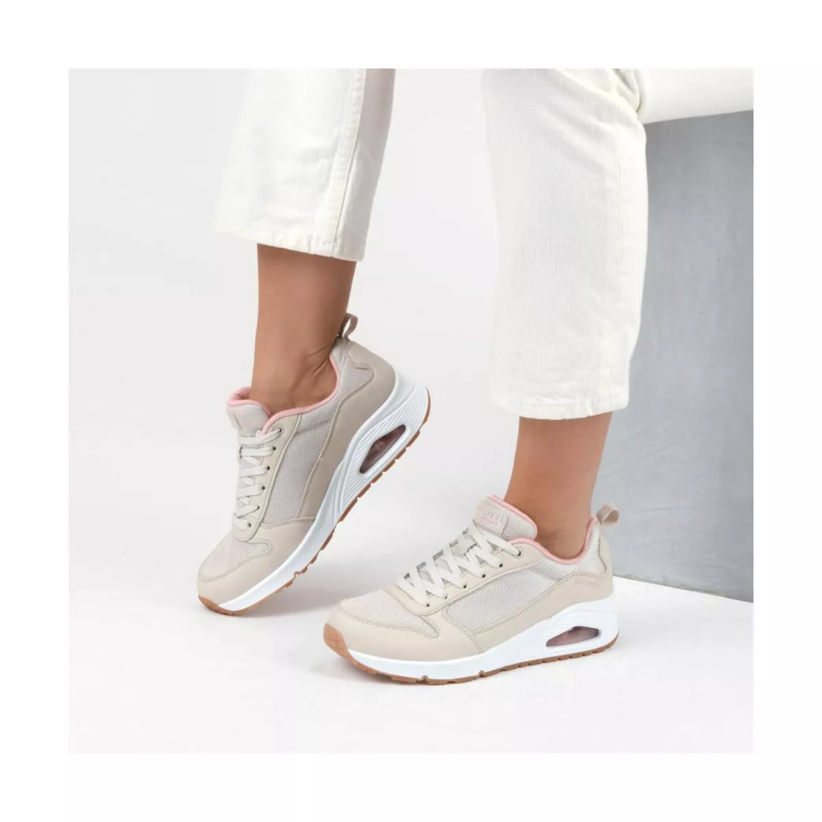 Baskets ROSE SKECHERS Uno Inside Matters