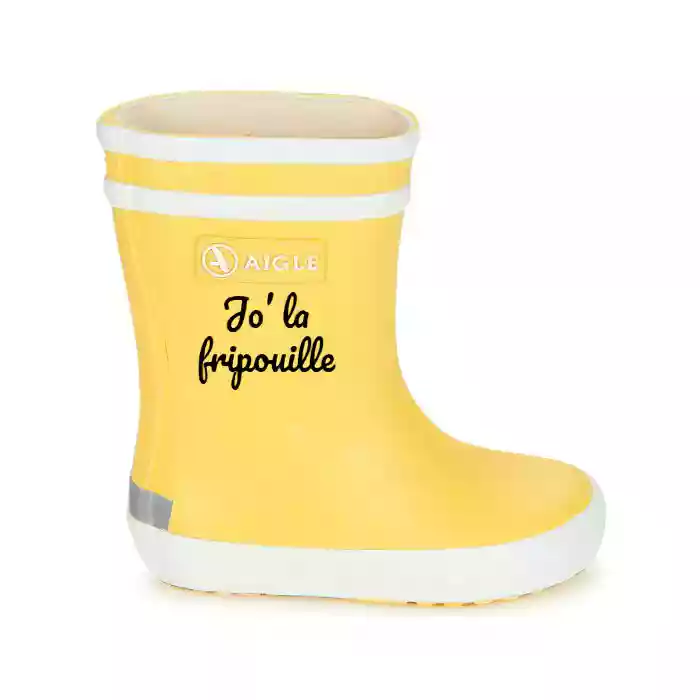 Bottes Aigle Jaune Personnalisables - Shoozy