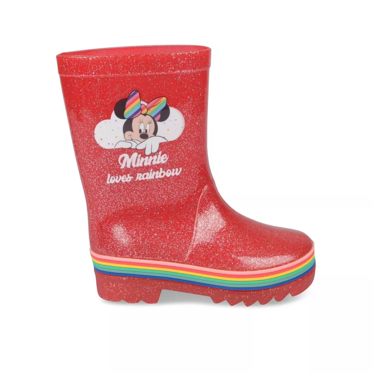 Bottes de pluie ROUGE MINNIE