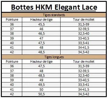 Bottes d'équitation HKM Elegant Lace