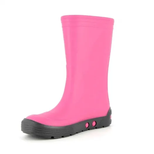 Bottes enfant Airbus Fuchsia/Anthracite Meduse