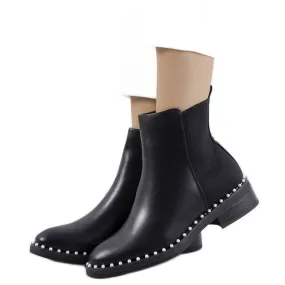 Bottes noires de Pinnella le noir