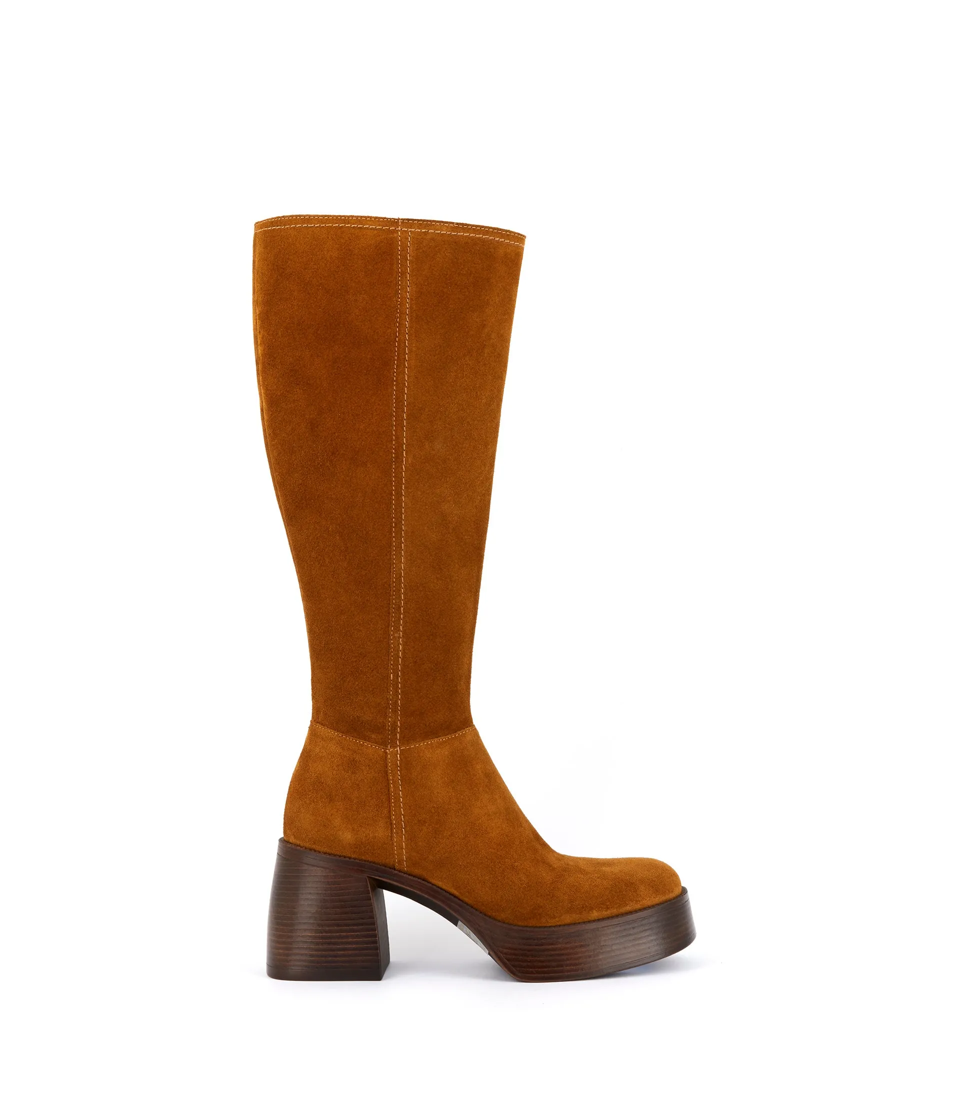 Bottes talon camel Alysea