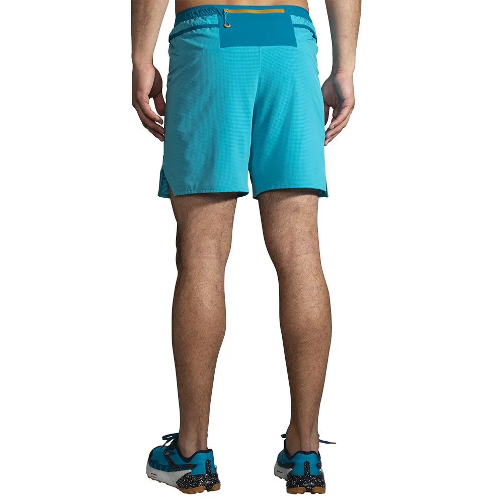 BROOKS HIGH POINT 7" 2-IN-1 SHORT Homme HYPER BLUE/MIST/PACIFIC - 211454431