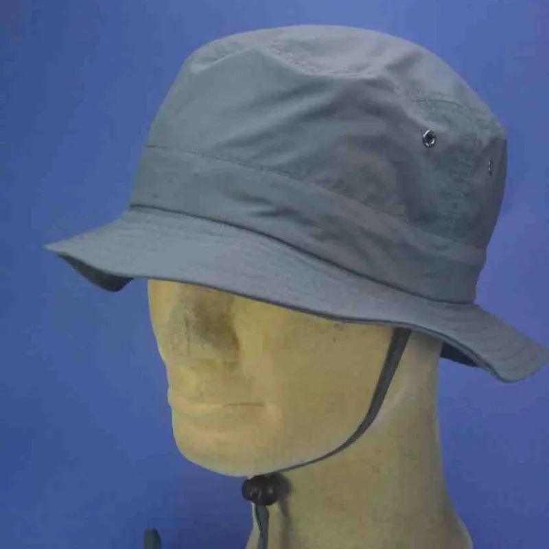 Chapeau bob de randonnée couleur beige | Chapeau anti-UV mixte