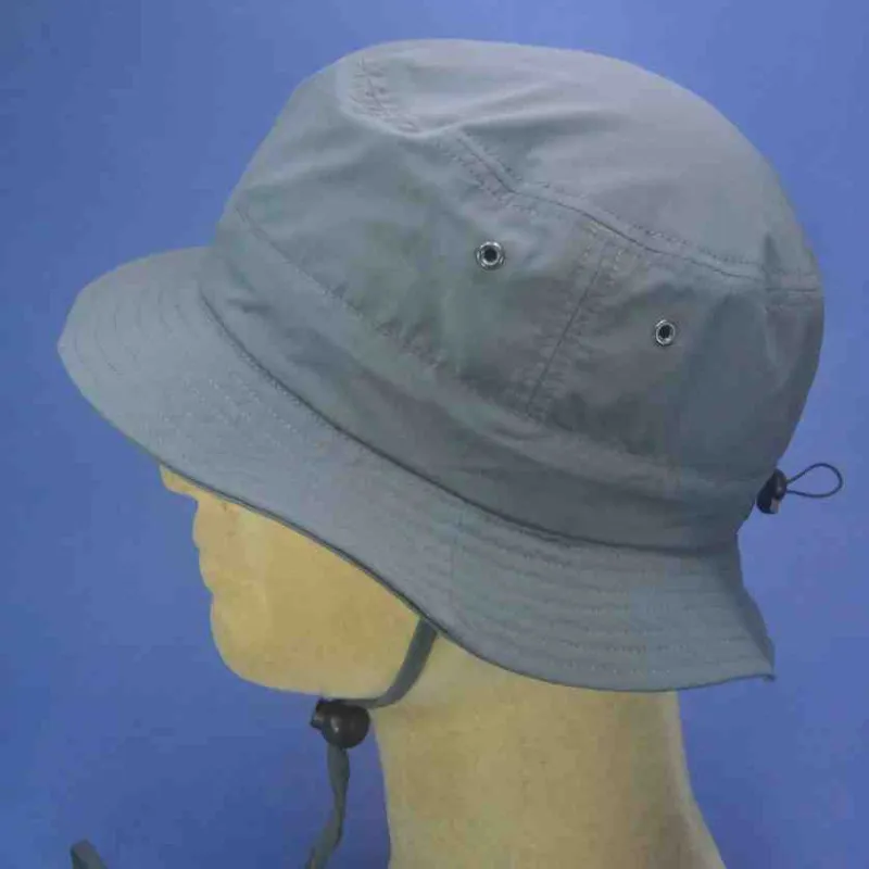 Chapeau bob de randonnée couleur beige | Chapeau anti-UV mixte