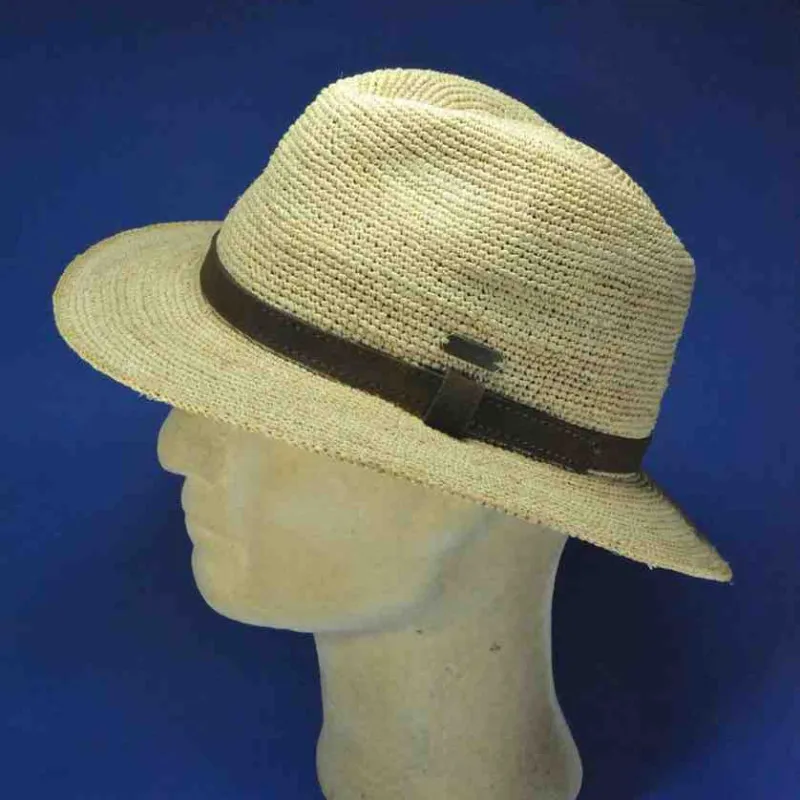 Chapeau en raphia - Achat chapeau paille raphia - Chapeau paille pas cher