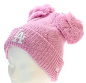 chapeau New Era Double Pom MLB Los Angeles Dodgers - Fresh Pink/White - women´s