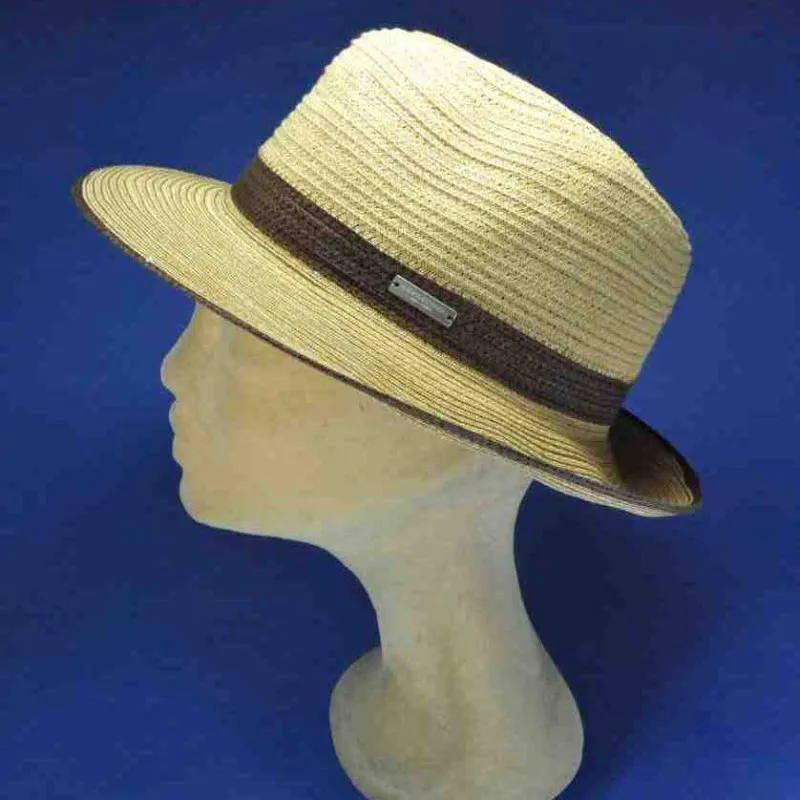 Chapeau paille fedora - Achat chapeau femme paille - Chapeaux paille