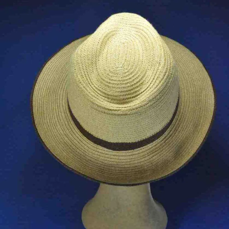 Chapeau paille fedora - Achat chapeau femme paille - Chapeaux paille