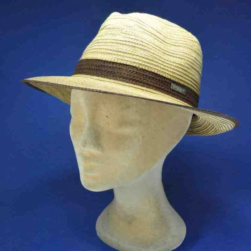 Chapeau paille fedora - Achat chapeau femme paille - Chapeaux paille