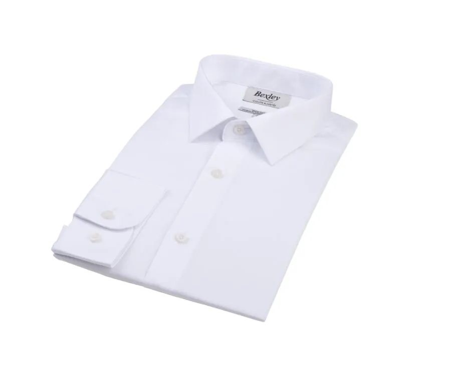 Chemise blanche coton twill Caubert