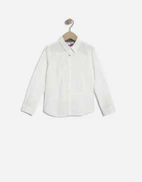 Chemise blanche garçon