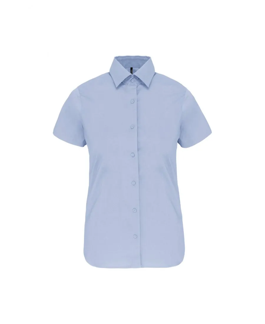 Chemise coton / élasthanne personnalisée femme