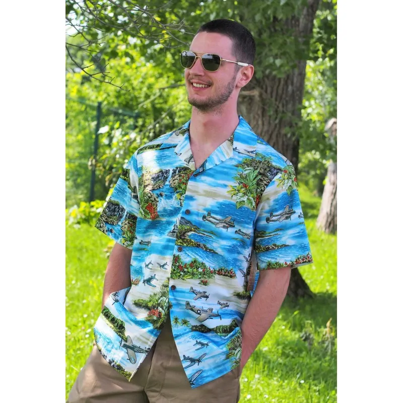 chemise hawaienne rjc