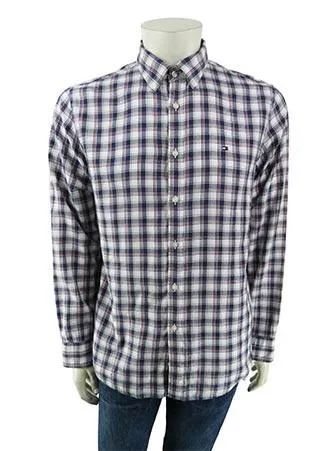 Chemise manches longues-Tommy Hilfiger--Blanc-M-Masculin