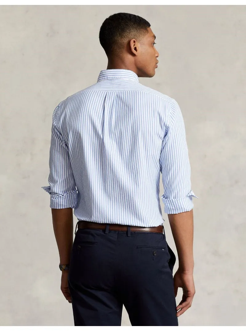 Chemise rayée en coton Oxford