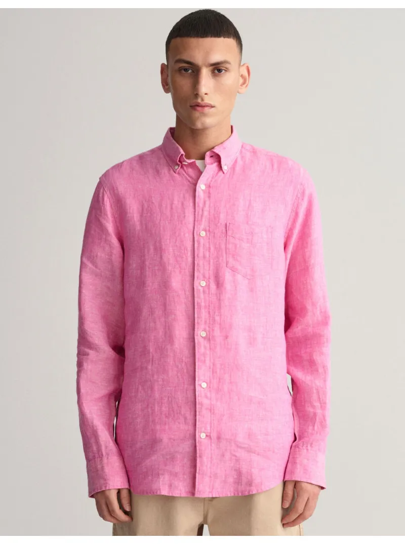 Chemise regular en lin Gant