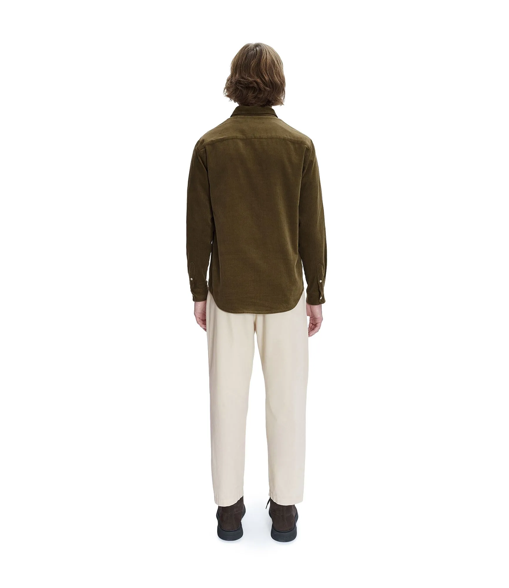 Chemise Serge Logo Kaki | A.P.C.