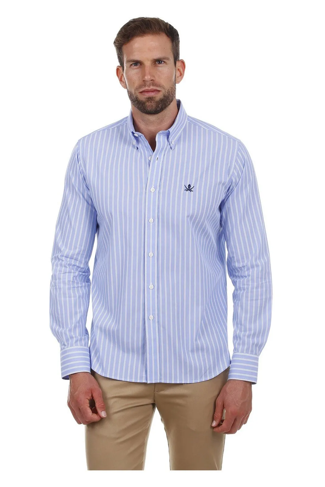 Chemise - TIME OF BOCHA - PI1COT - Light Blue