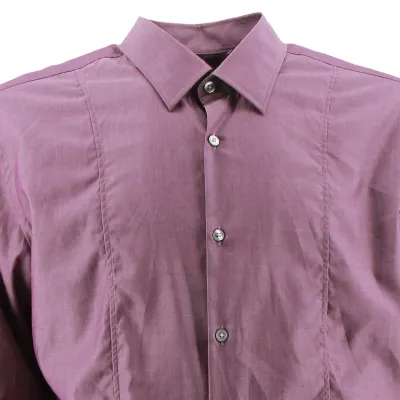 Chemise violette manches longues - homme - Boss - taille 44