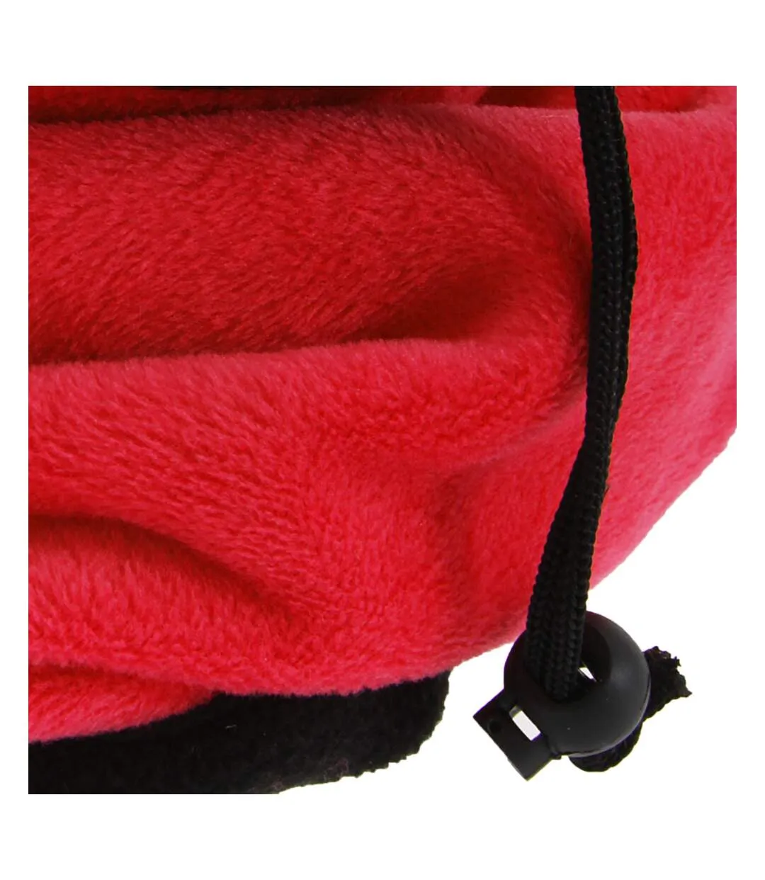 Echarpe tour de cou multifonction femme rouge Floso