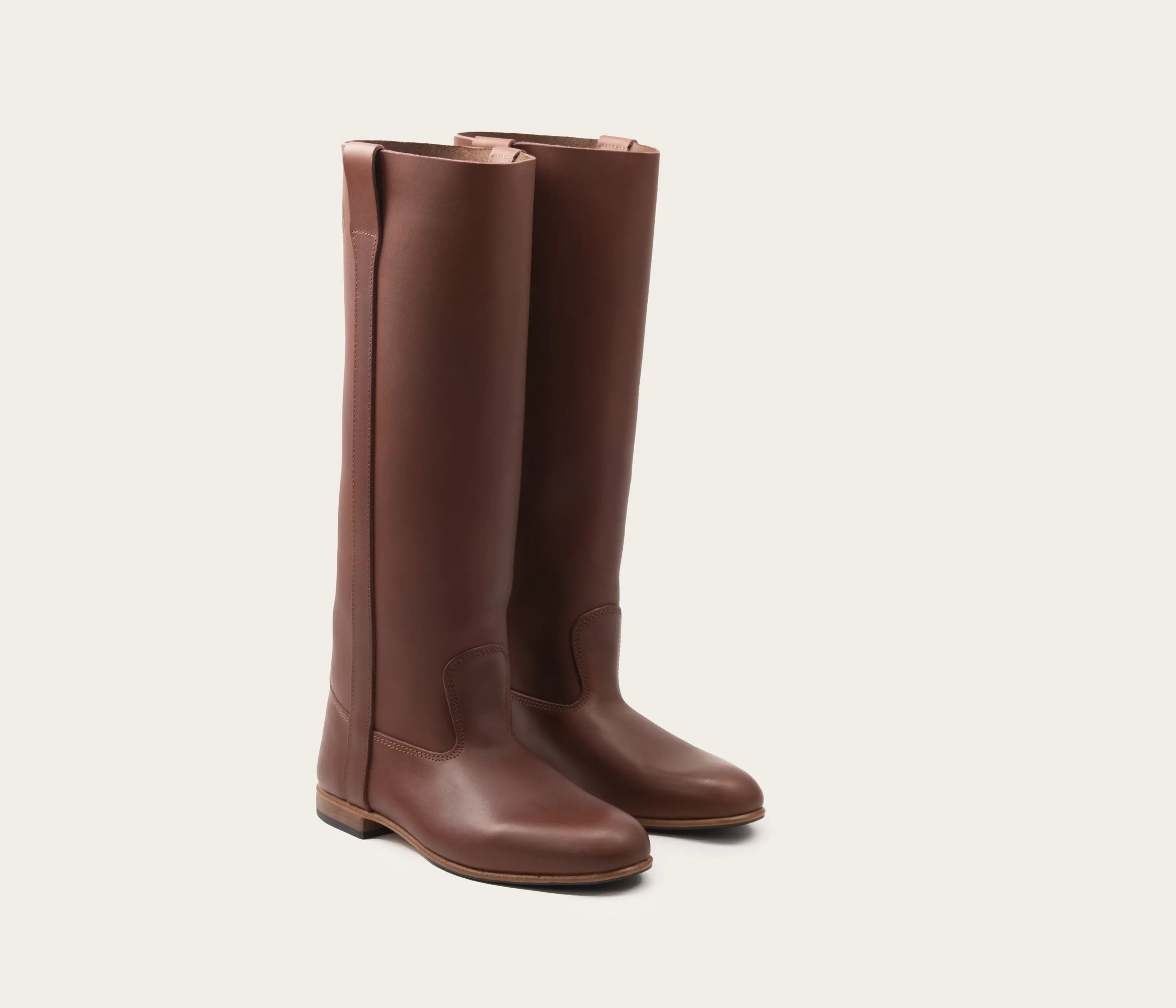 Elloa Botte femme marron