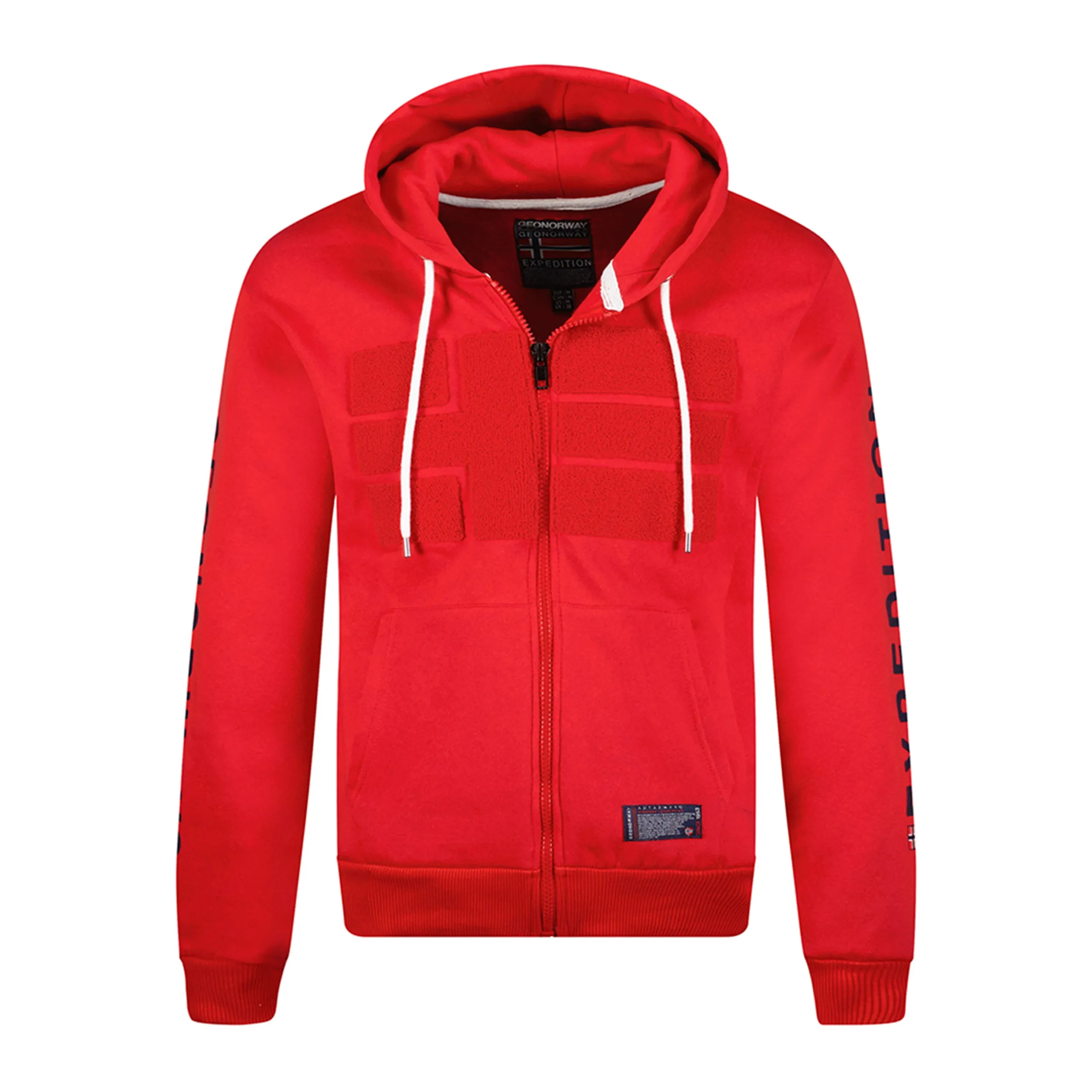 Geographical Norway Gaby Homme - Sweat homme Rouge