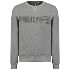 Geographical Norway Gantoine Homme - Sweat Gris Clair