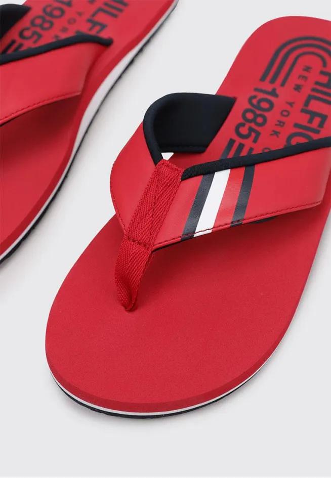 HILFIGER RWB PADDED BEACH SANDAL Tommy Hilfiger TONGS