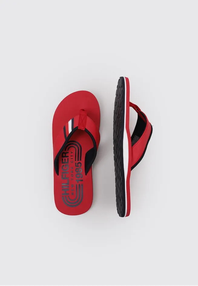 HILFIGER RWB PADDED BEACH SANDAL Tommy Hilfiger TONGS