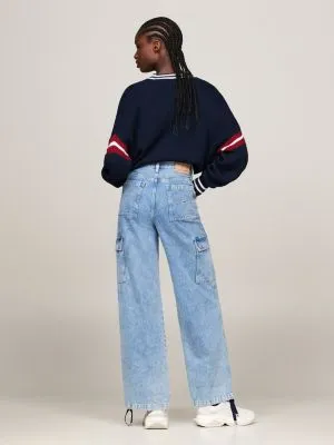 Jean ample Claire taille haute | Denim | Tommy Hilfiger