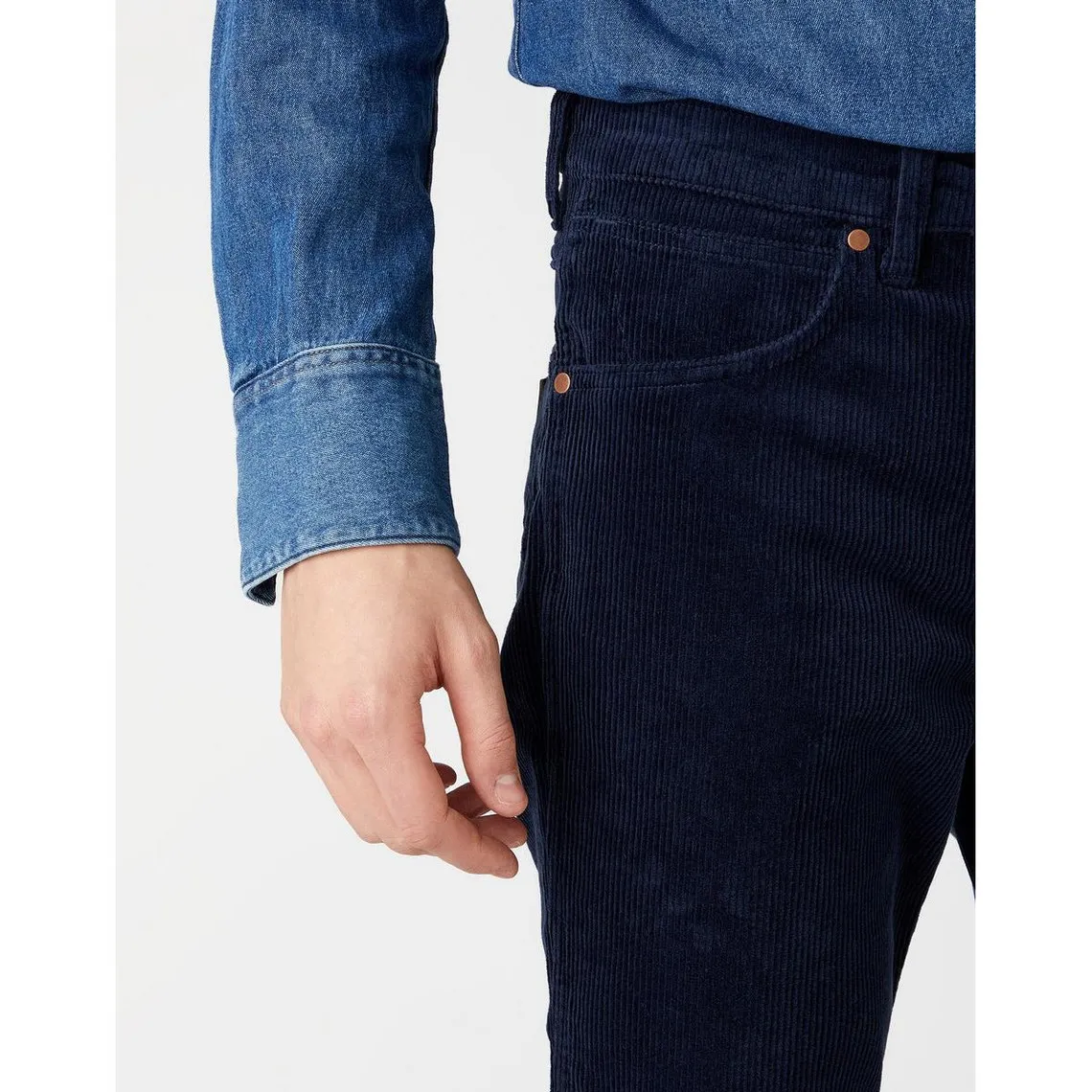 Jean Homme Greensboro bleu foncé en coton | 3 Suisses