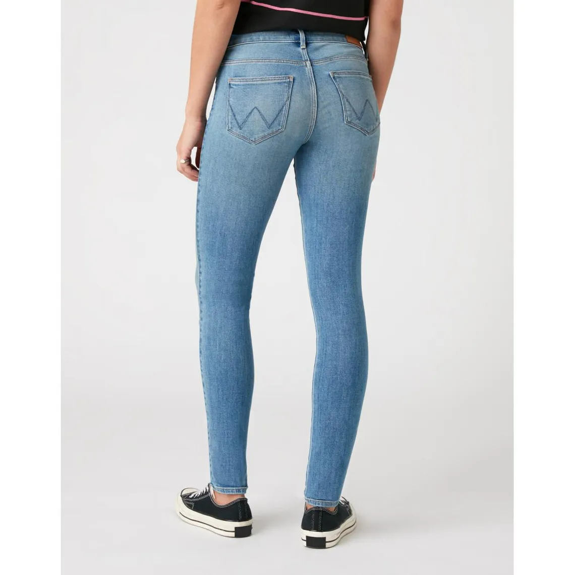 Jean Skinny Bespoke femme Bleu en coton | 3 Suisses