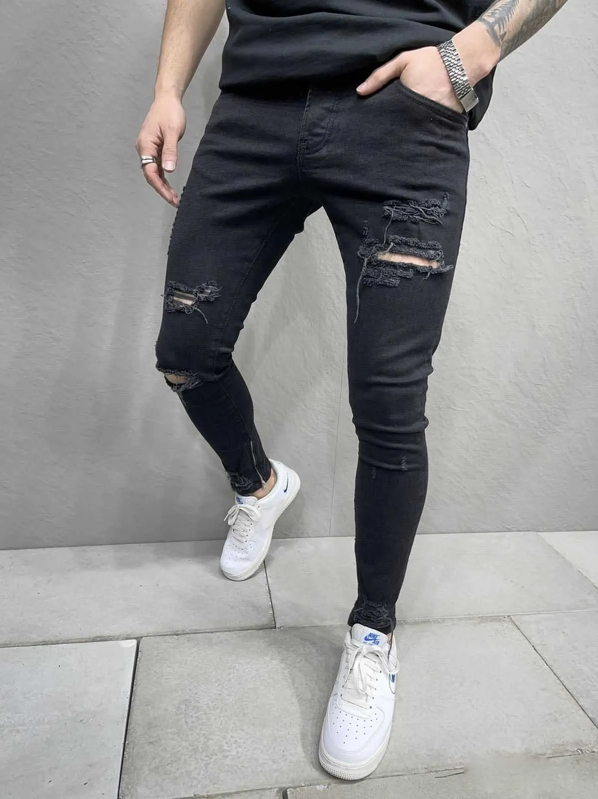 jean skinny noir homme | Mode Urbaine | 39,99€