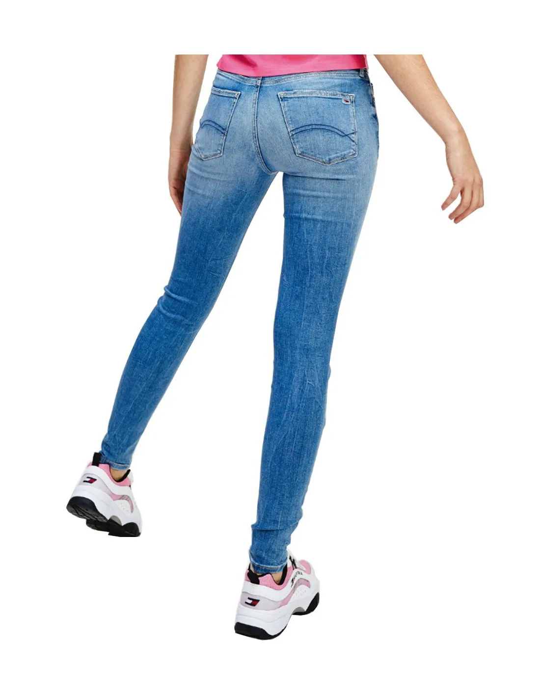 Jean Skinny Tommy Jeans ref_49258 Blue