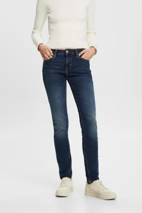 Jean stretch de coupe Slim Fit à taille mi-haute