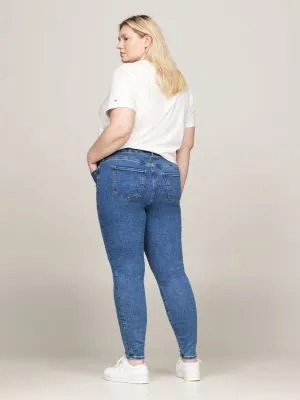 Jean ultra skinny Harlem Curve taille haute | Denim | Tommy Hilfiger