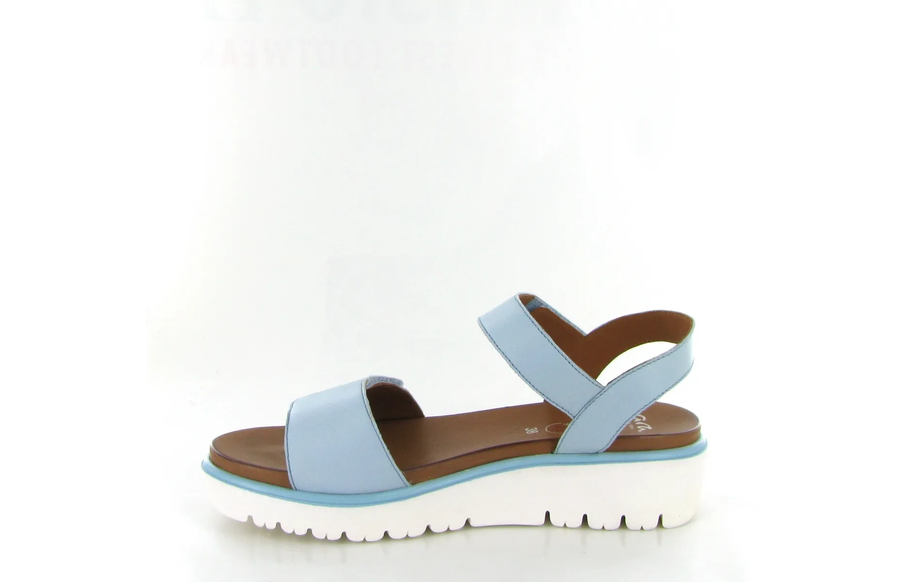 Jenny ara nu pieds et sandales 33504 bleu