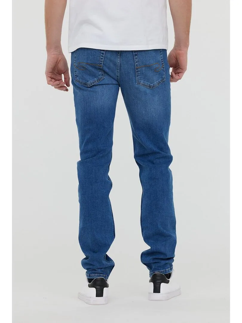 Lee Cooper - Jean coton straight LC126ZP - Bleu